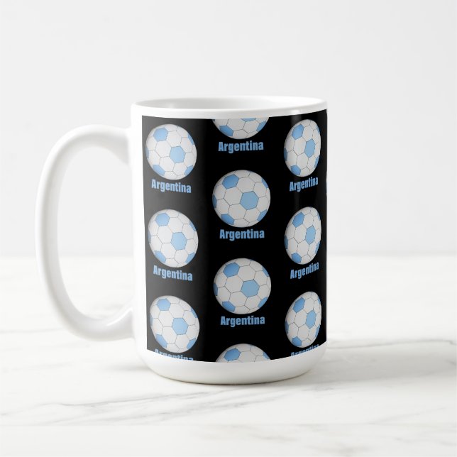 Argentina soccer  coffee mug (Left)