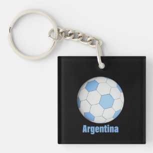 Argentina soccer key ring