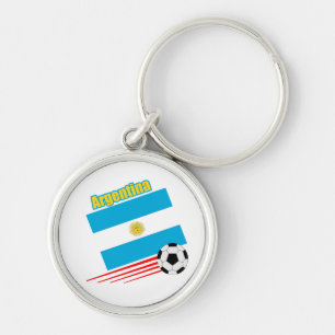 Argentina Soccer Team Key Ring