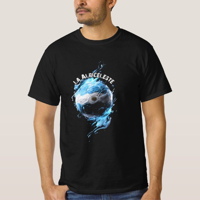 Argentina soccer team T-Shirt (Front)