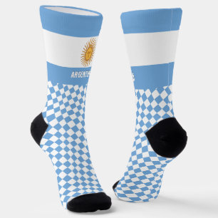 Argentina Socks, Argentina flag fashion / sports Socks