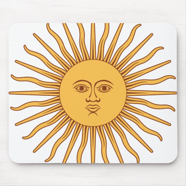 Argentina Sol de Mayo Mouse Pad (Front)