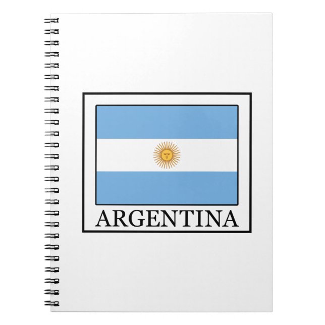 Argentina Spiral Notebook (Front)