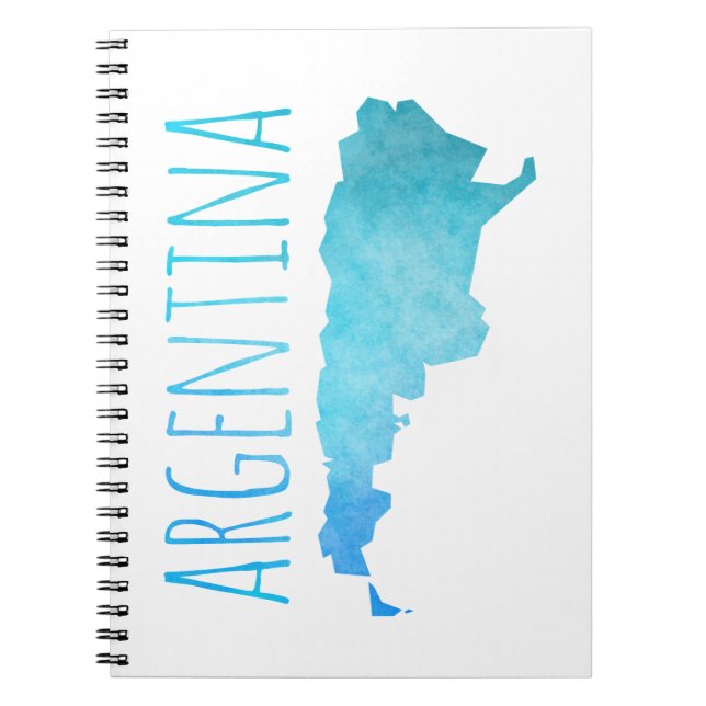 Argentina Spiral Notebook (Front)
