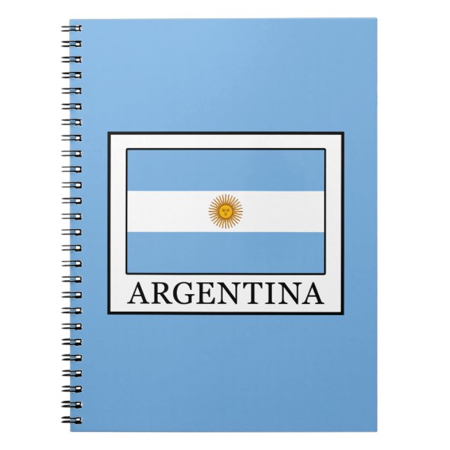 Argentina Spiral Notebook (Front)