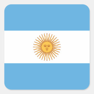 Argentina Square Sticker