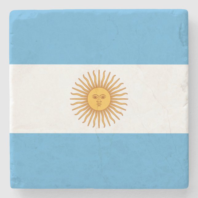 Argentina Stone Coaster (Front)