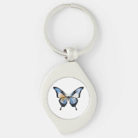 Argentina Swallowtail Butterfly Flag Sticker