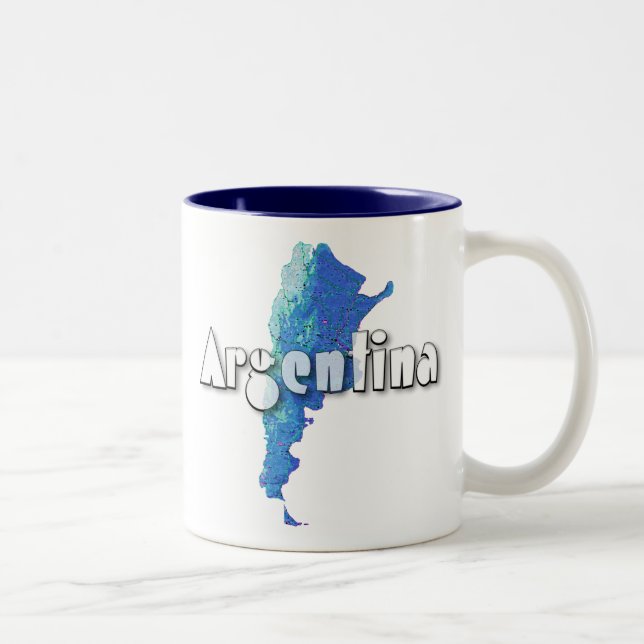 Argentina Two-Tone Coffee Mug (Right)