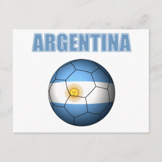 Argentina World Cup t-Shirt Postcard