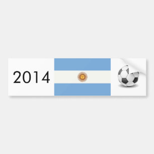 ARGENTINA - year template Bumper Sticker