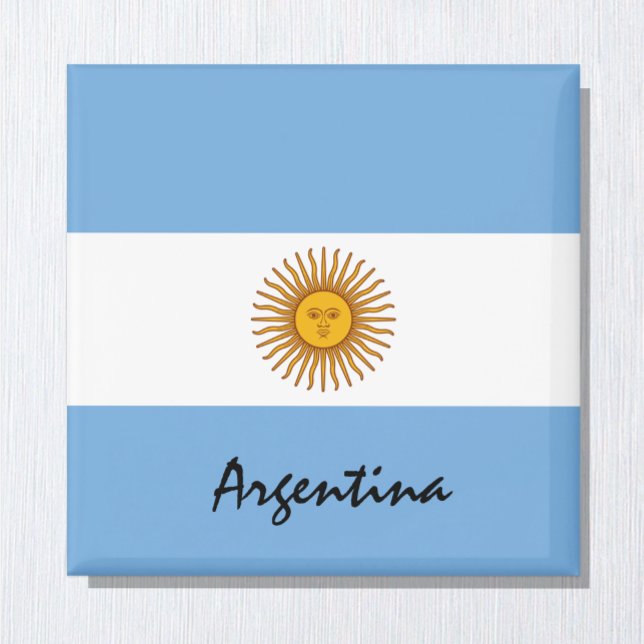Argentine flag & Argentina holiday/sports fans Magnet (Creator Uploaded)