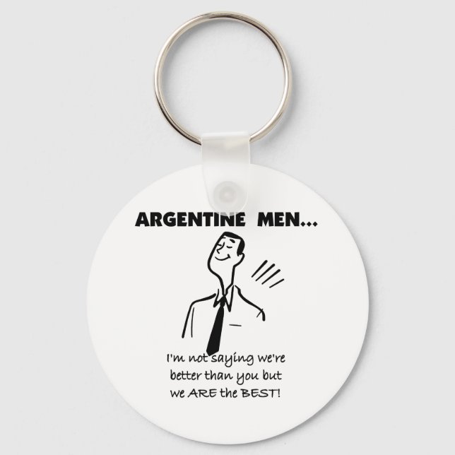 Argentine Men Key Ring (Front)