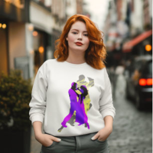 Argentine tango dancers sweatshirt