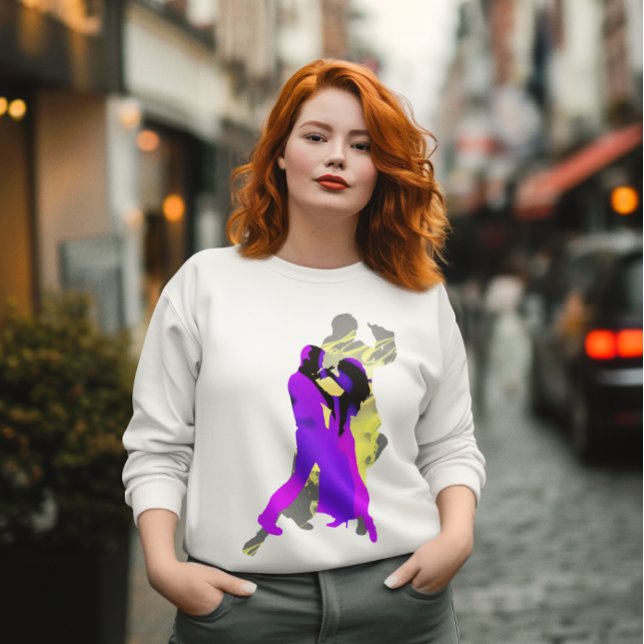 Argentine tango dancers sweatshirt (Creator Uploaded)