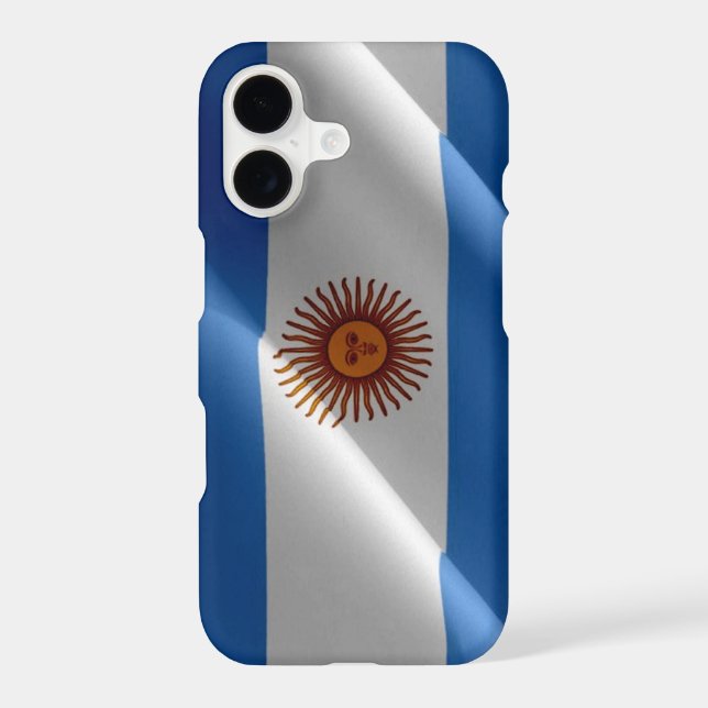 Argentine waving flag (Back)