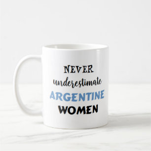 argentine women coffee mug