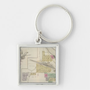 Argentine, Wyandotte County, Edwardsville, Kansas Key Ring