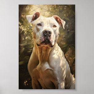 Argentinian Dog / Dogo Argentino Poster