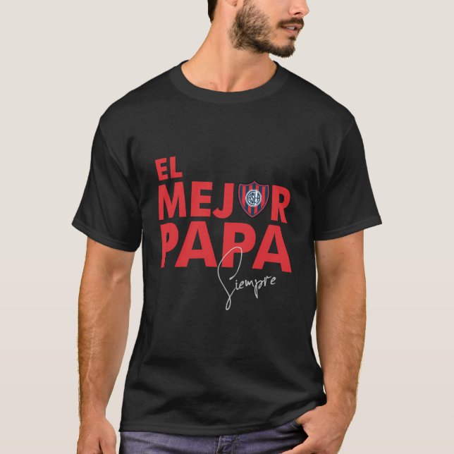 Argentinian Father'S Day Gift Tee Futbol El Cuervo (Front)
