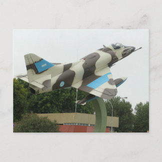 Argentinian Fighter Jet Postcard