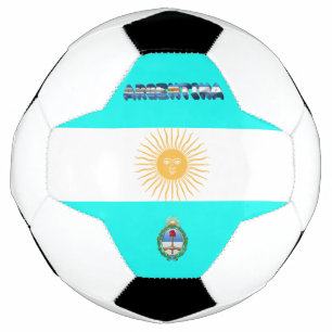 Argentinian flag soccer ball