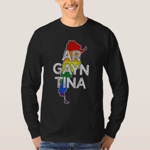 Argentinian Gay Argayntina Lesbian Queer LGBTQ T-Shirt