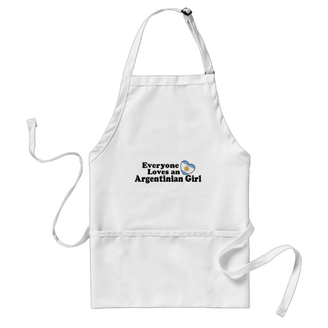 Argentinian Girl Standard Apron (Front)