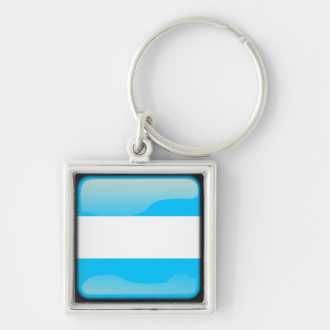 Argentinian polished key ring (Front)