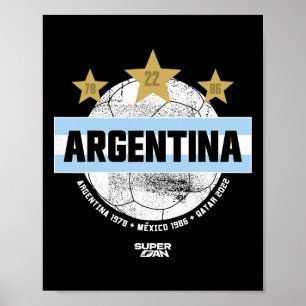 Argentinian Soccer Fan World Cup 2026 _5 Poster