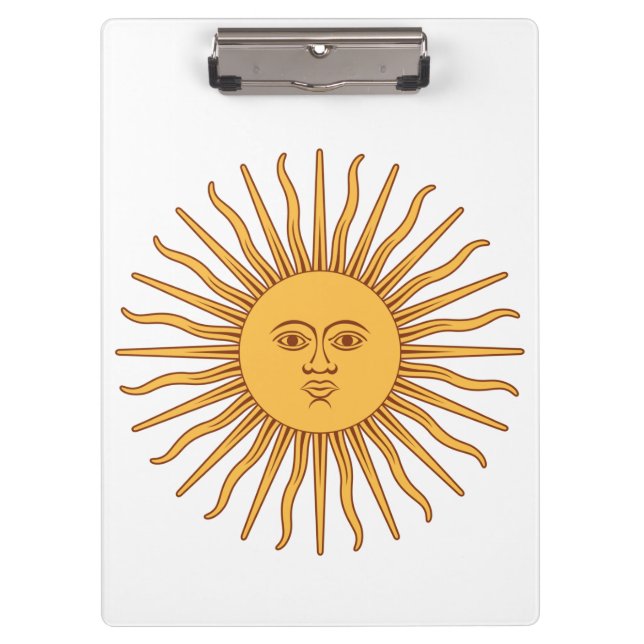 Argentinian Sun Clipboard (Front)