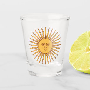 Argentinian Sun Shot Glass