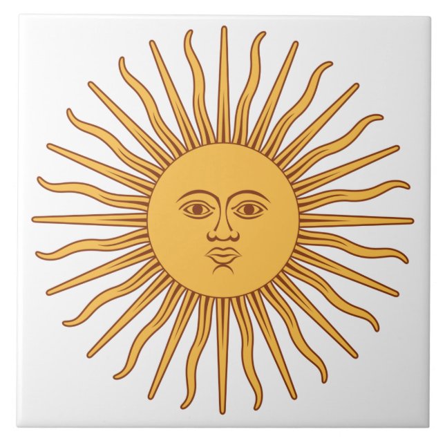 Argentinian Sun Tile (Front)