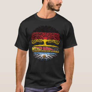 Argentinien Argentinisch Deutsch Deutschland Baum T-Shirt
