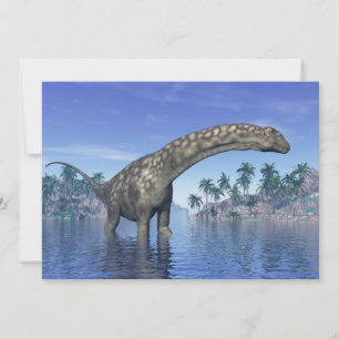Argentinosaurus dinosaur - 3D render