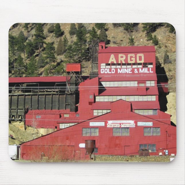 Argo Gold Mine & Mill, Idaho Springs, Colorado Mouse Pad (Front)