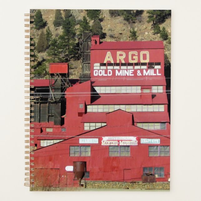 Argo Gold Mine & Mill, Idaho Springs, Colorado Planner (Front)