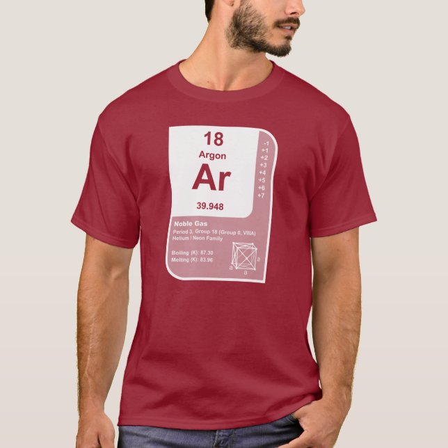 Argon (Ar) T-Shirt (Front)