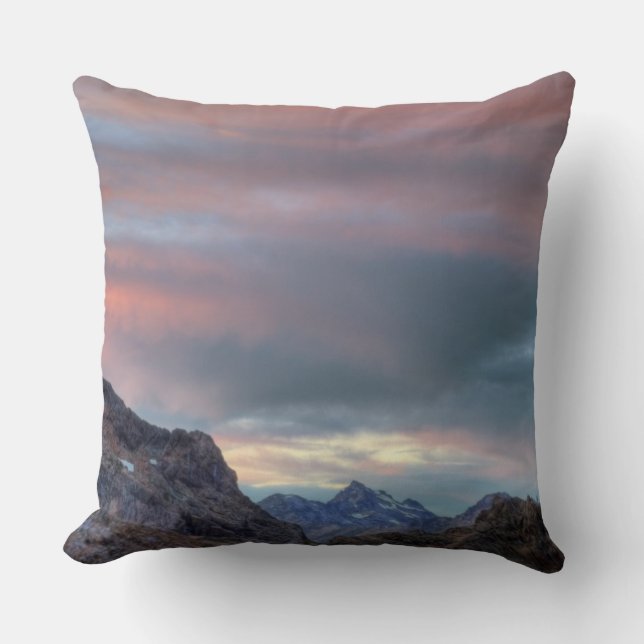 Argonaut Peak, sunset Cushion (Front)