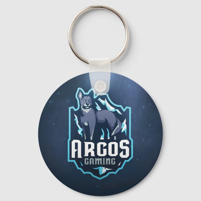 ArgosGaming_KEYCHAIN Key Ring (Front)