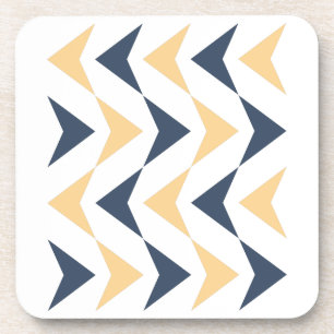 Argyle arrows coaster