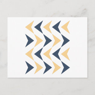 Argyle arrows postcard
