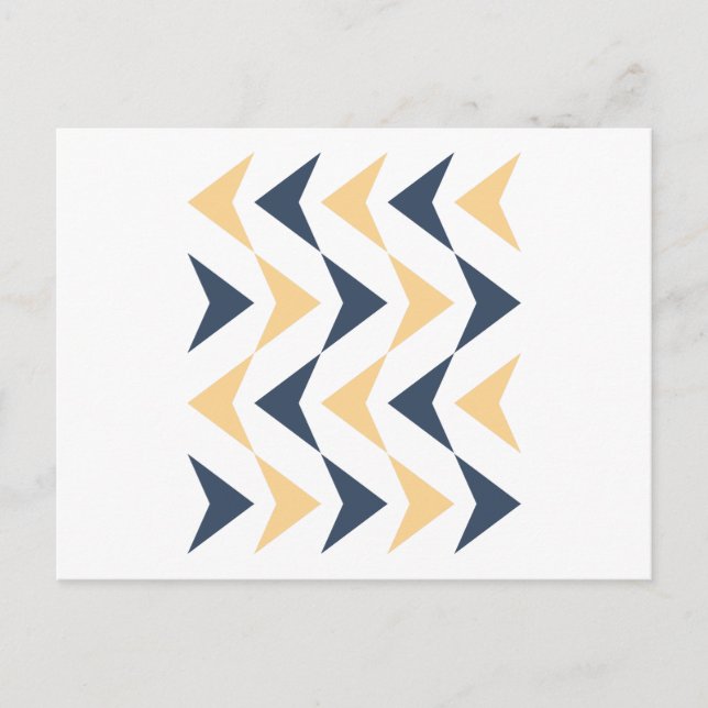 Argyle arrows postcard (Front)