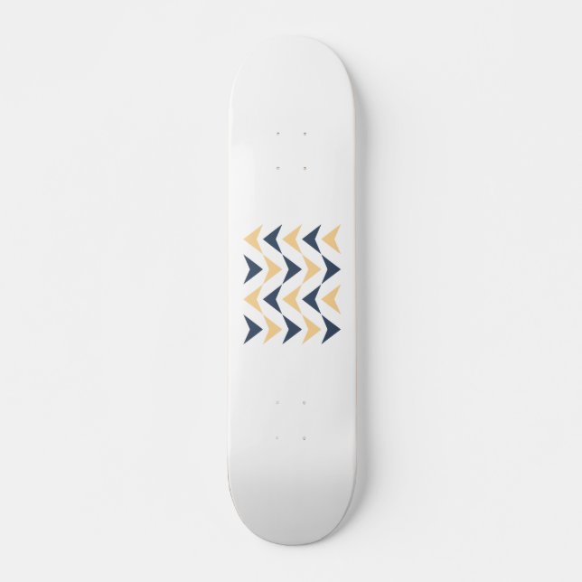 Argyle arrows skateboard (Front)