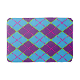 Argyle Bath Mat