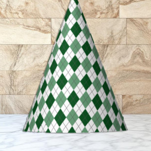 Argyle Birthday Party Hat