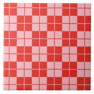 Argyle Chequerboard Plaid Tile