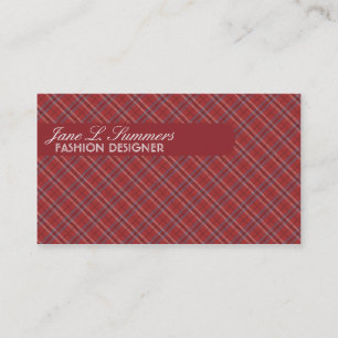 Argyle Design Business Card