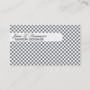 Argyle Design (Classic) Business Card