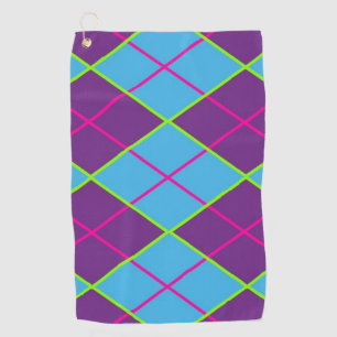 Argyle Golf Towel